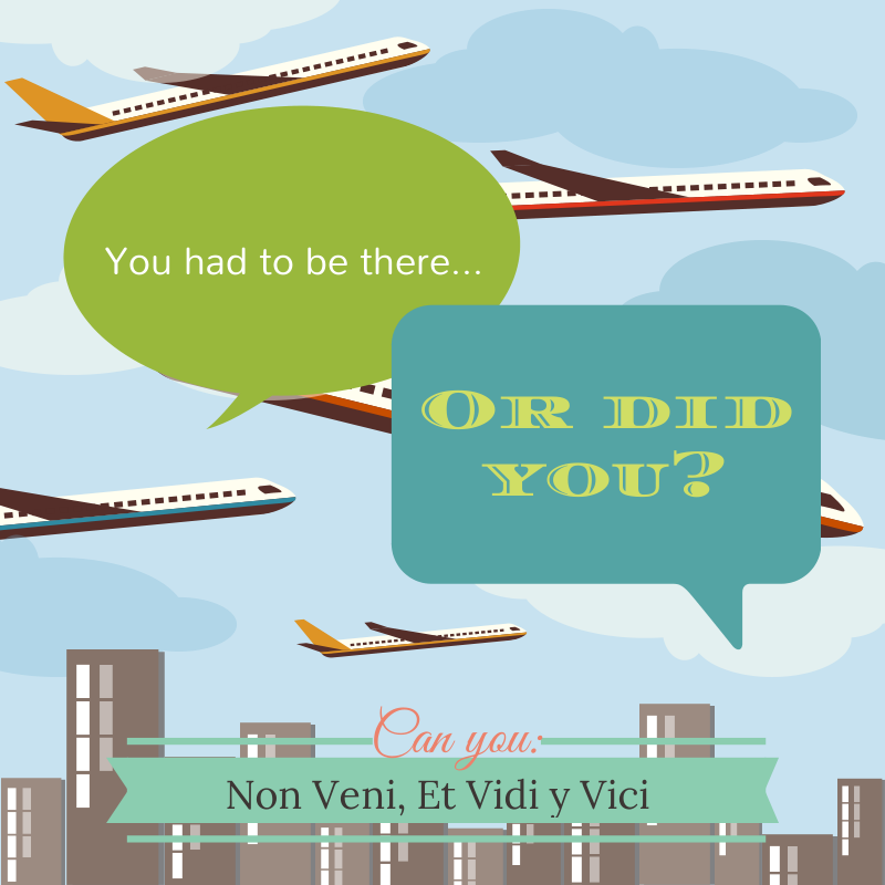 Non Veni, Et Vidi, Vici – The Not Being There of the Modern Marketer